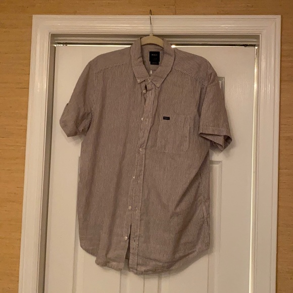RVCA-Men’s Shirt Size L - Picture 1 of 4